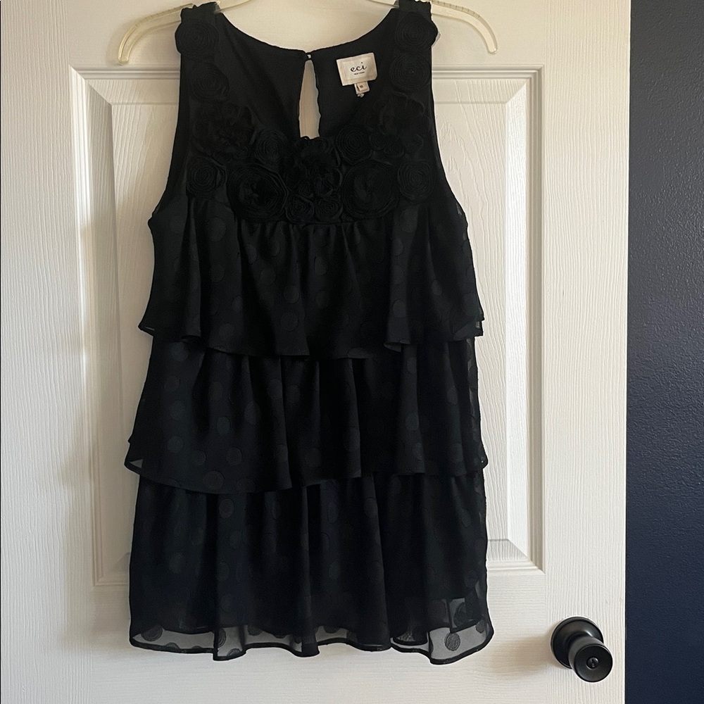 ECI Black ladies top